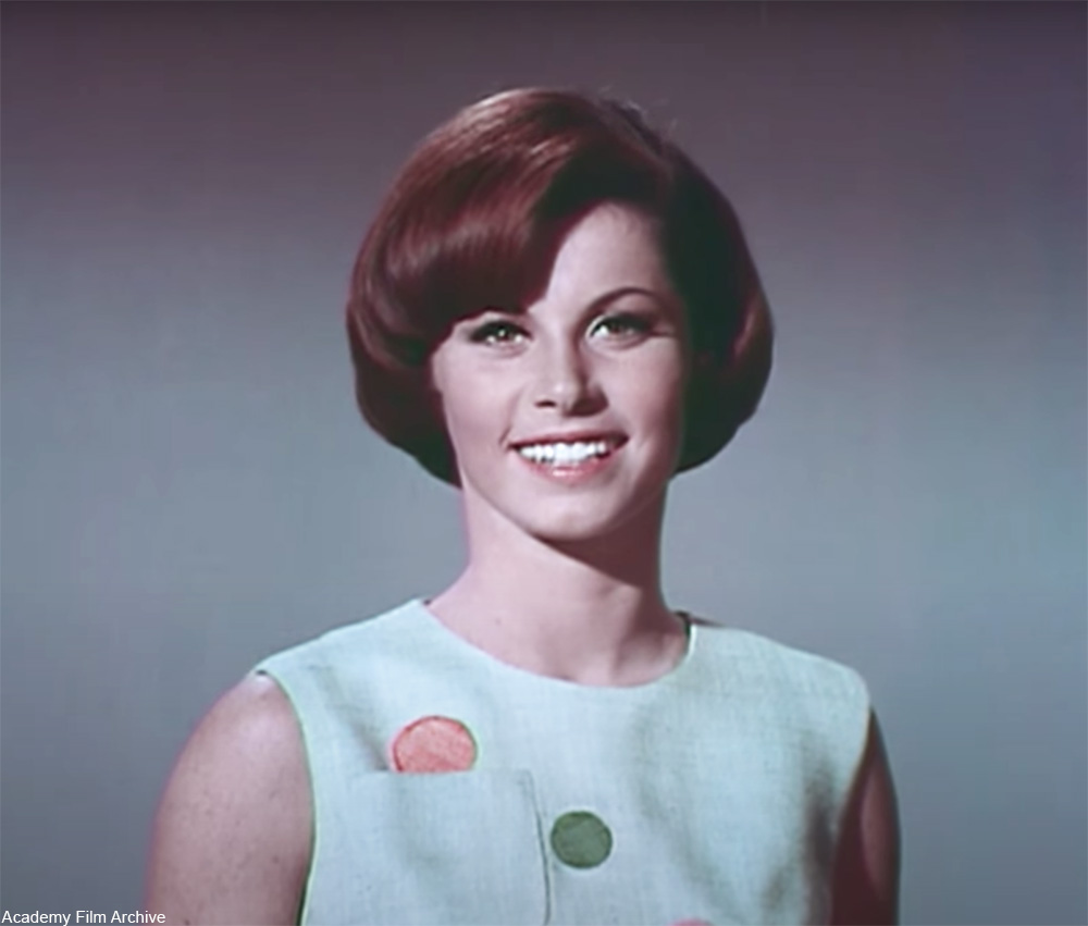 Stephanie Powers costume Screen test for Love Has Many Faces