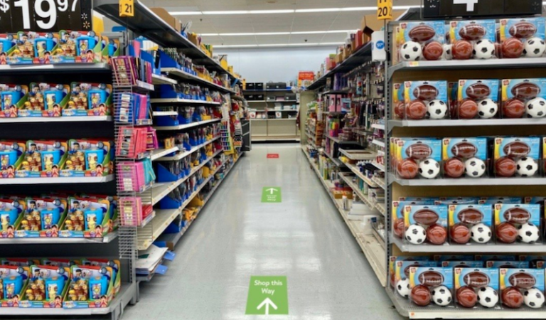 Walmart To Introduce One-Way Aisle To Further Encourage Social Distancing