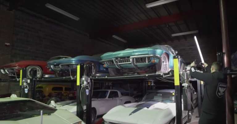 Rare Car Collection Hidden from View Until Now