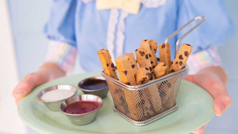 Disney Is Sharing Its Recipe For Their Famous Plant-Based Dunkable Cookie Fries