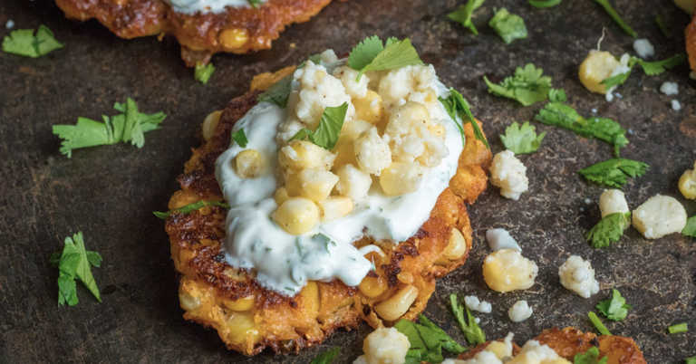 Mexican Street Corn Fritters