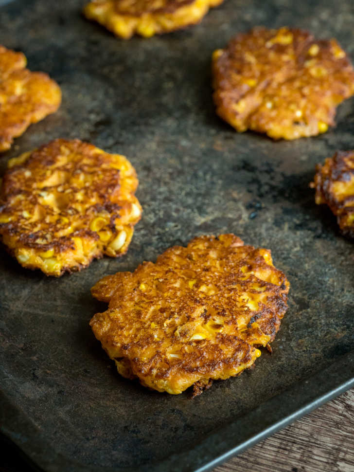 Mexican Street Corn Fritters | 12 Tomatoes