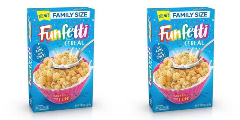 You Can Now Get Funfetti Cereal And Eat Cake For Breakfast
