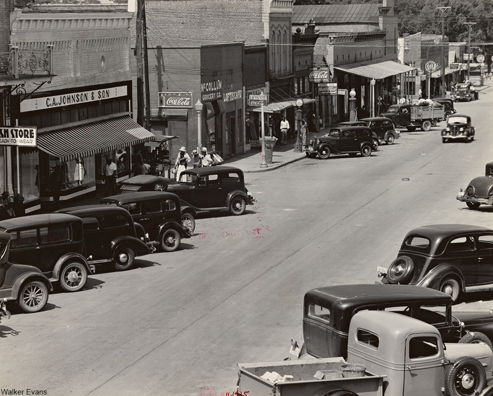 County seat of Hale County, Alabama, 1930s