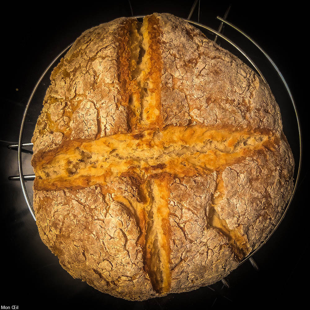 loaf of soda bread