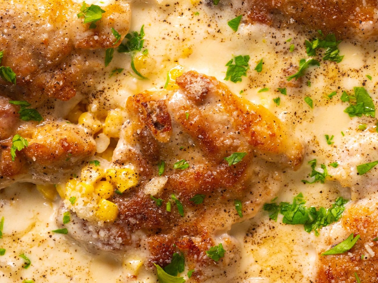 One-Pan Chicken Thighs With Coconut Creamed Corn Recipe - NYT Cooking