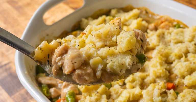 Chicken Pot Pie Shepherd’s Pie