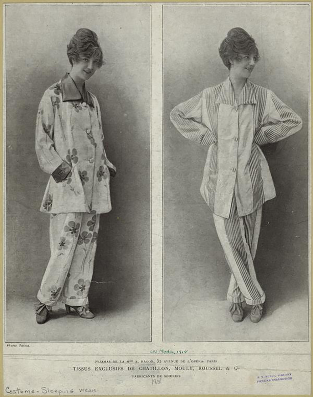 ladies pajama sets from 1918