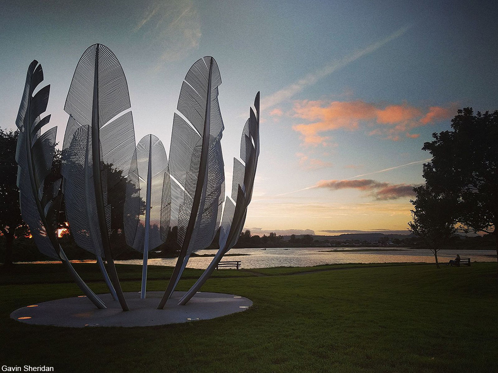 kindred spirits sculpture in ireland