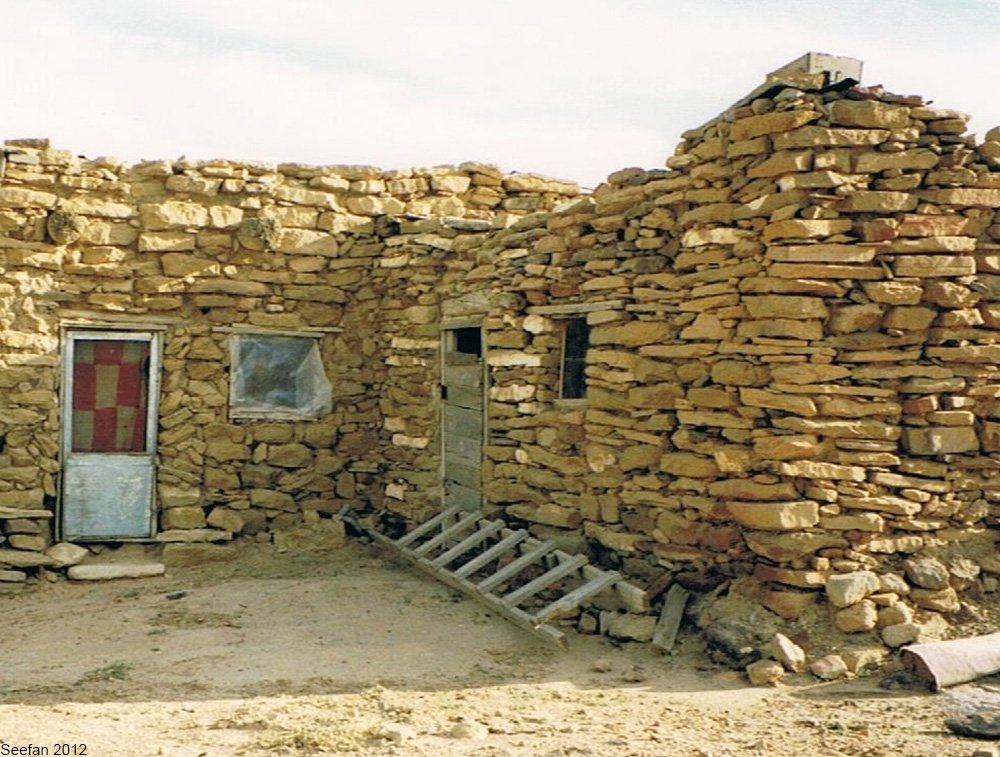 house on a Hopi reservation in Arizona