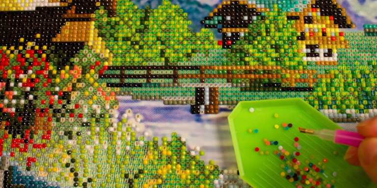 People Are Turning To “Diamond Painting” As Their Quarantine Craft