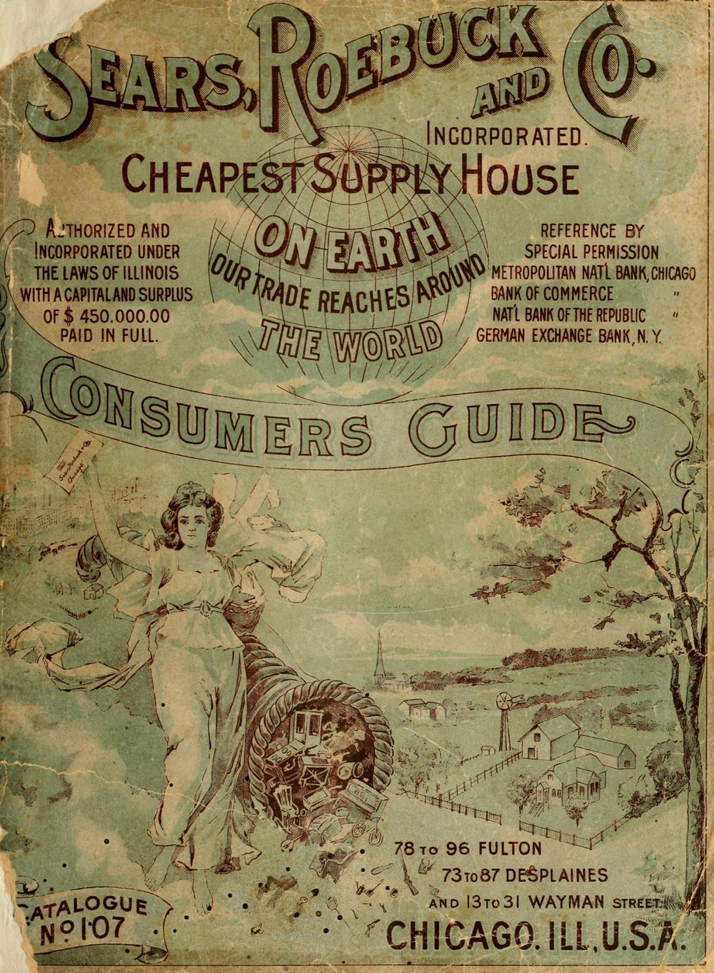 1898 Sears catalog cover