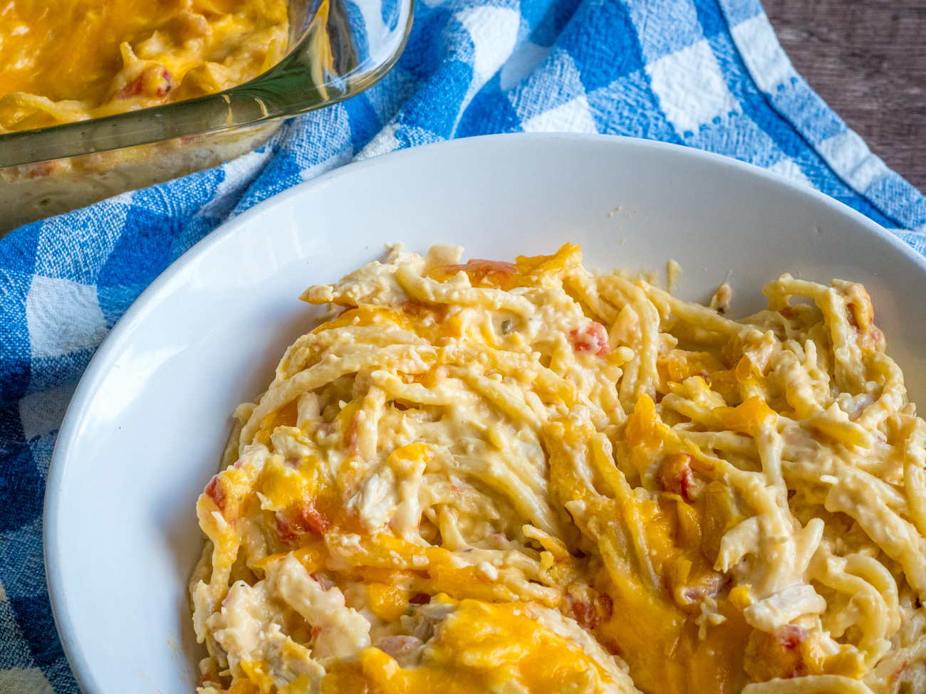 Cream Cheese Chicken Spaghetti | 12 Tomatoes