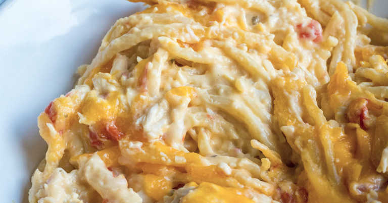 Cream Cheese Chicken Spaghetti
