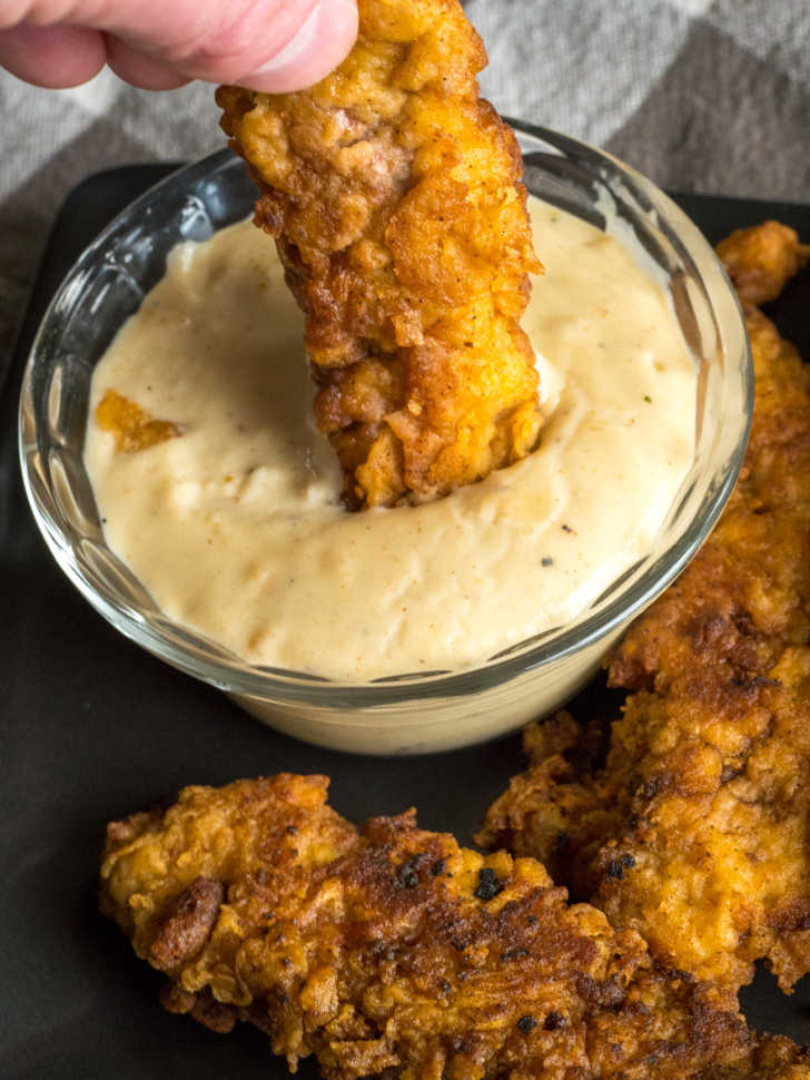 Chicken-Fried Steak Fingers with Country Gravy | 12 Tomatoes