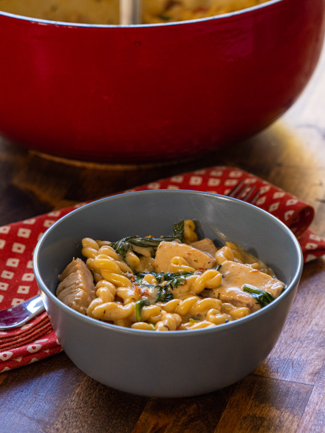 One-Pot Pasta Florentine