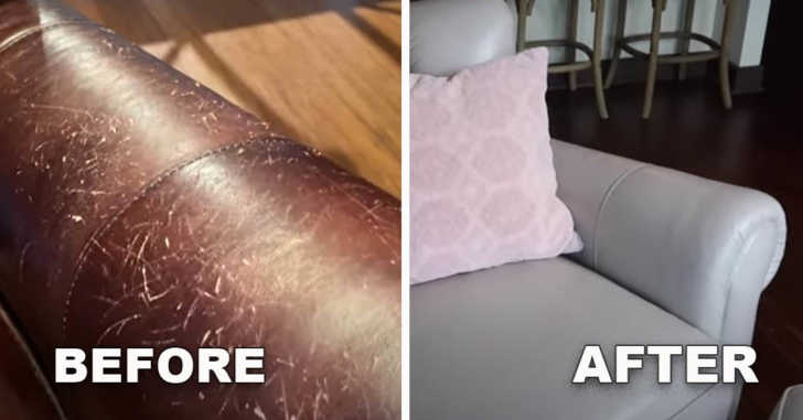How to Get Scratches Out of a Leather Couch