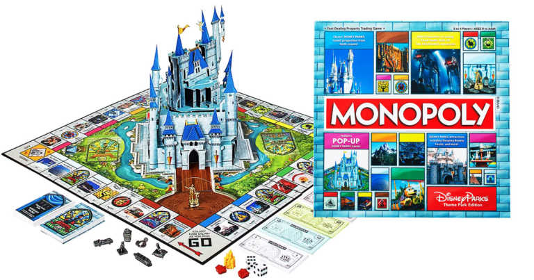 You Can Now Play A Disney Parks-Themed Version Of Monopoly