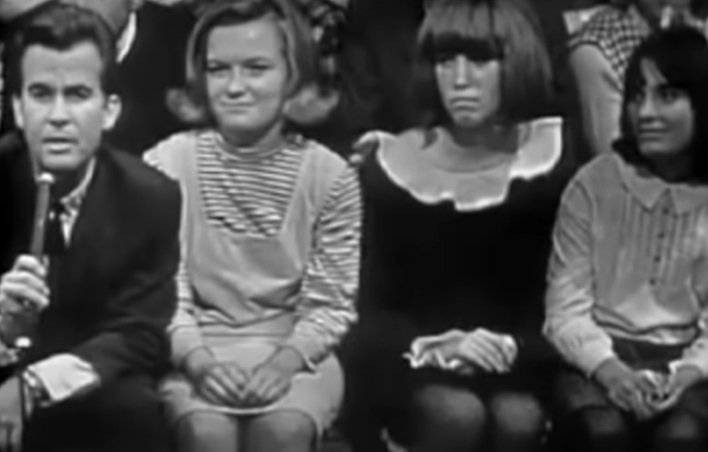 Dick Clark on American Bandstand in 1964