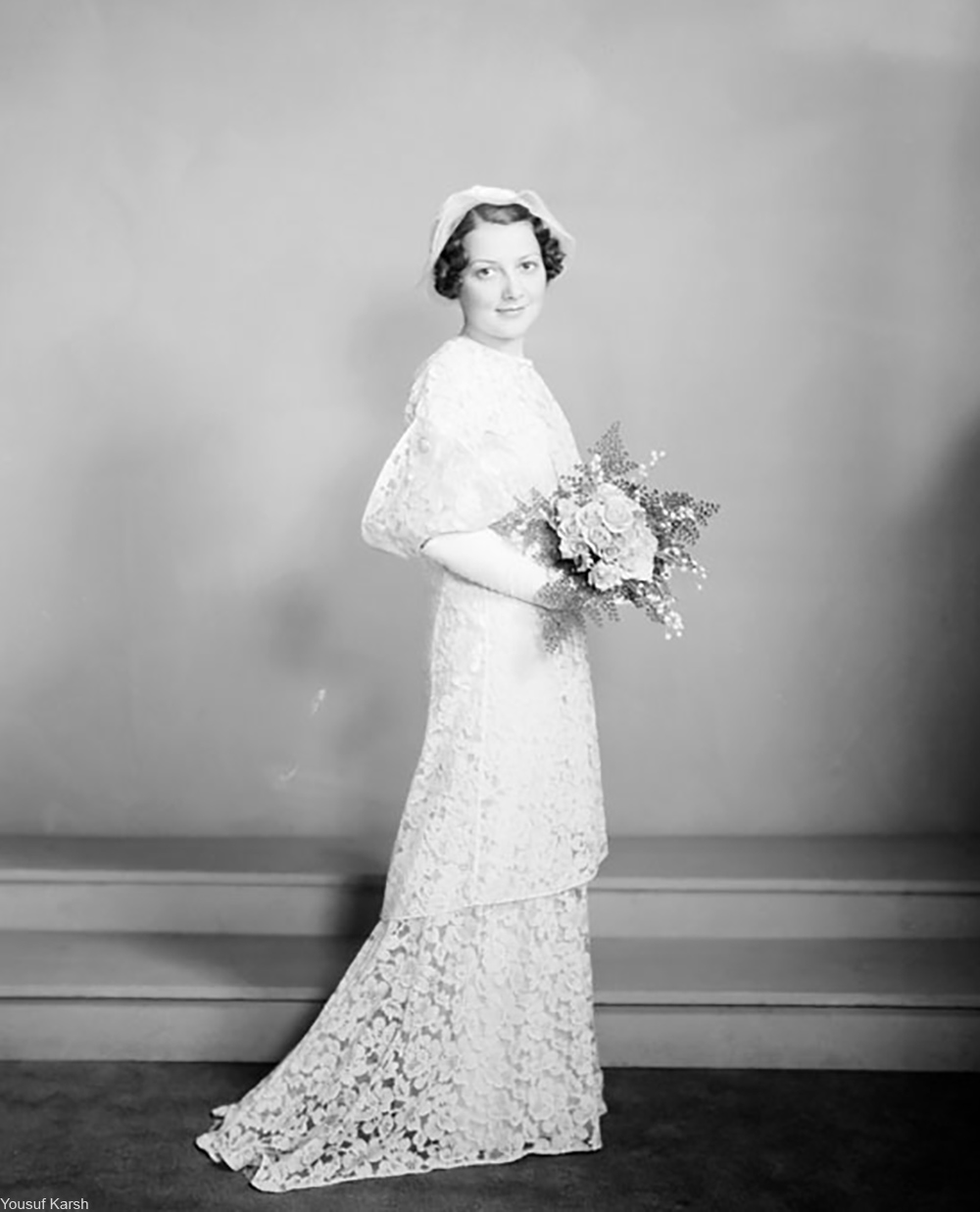 1930 bridal portrait