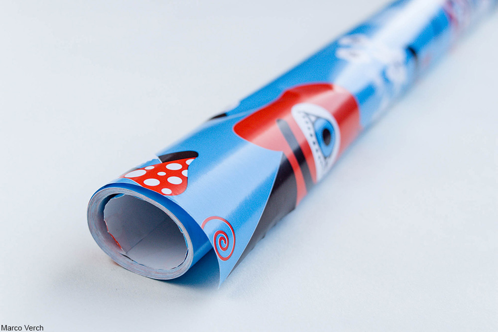 roll of wrapping paper