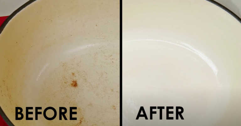 How to Remove Stains from Enamel Cookware