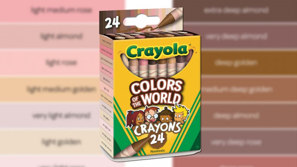 Crayola Debuts ‘Colors Of The World’ Crayons That Represent All Skin
