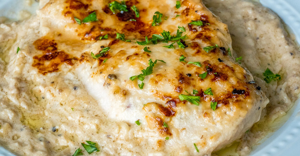 chicken with caesar dressing and sour cream Baked Caesar Chicken Recipe - The Cookie Rookie