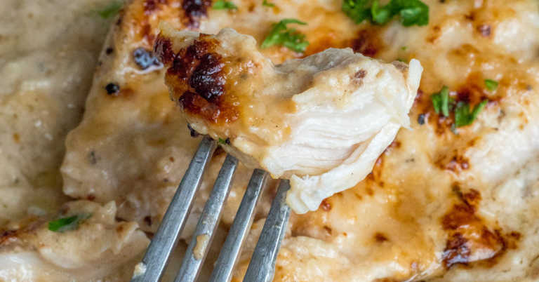 Melt In Your Mouth Caesar Chicken