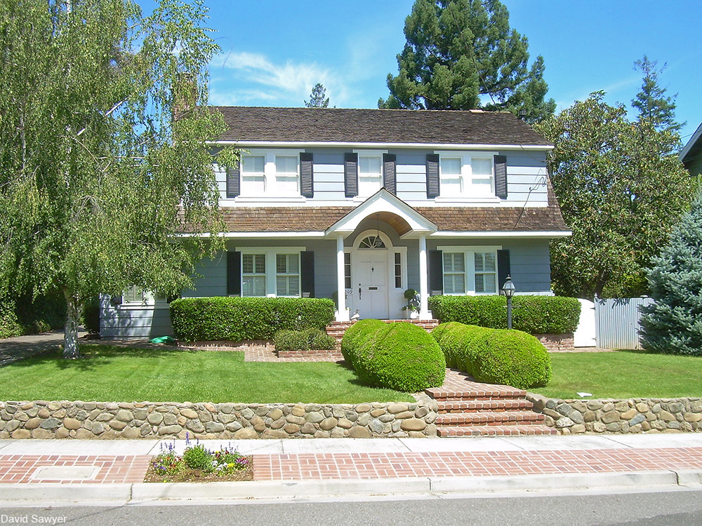 Dutch colonial house