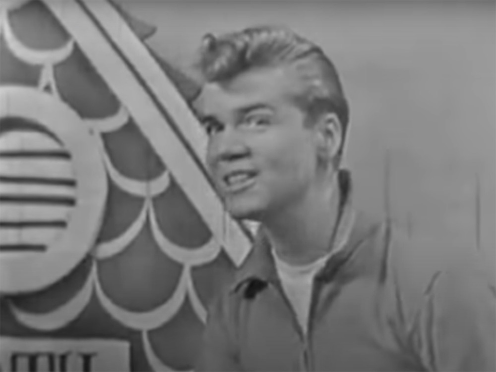 Brian Hyland on American Bandstand in 1960