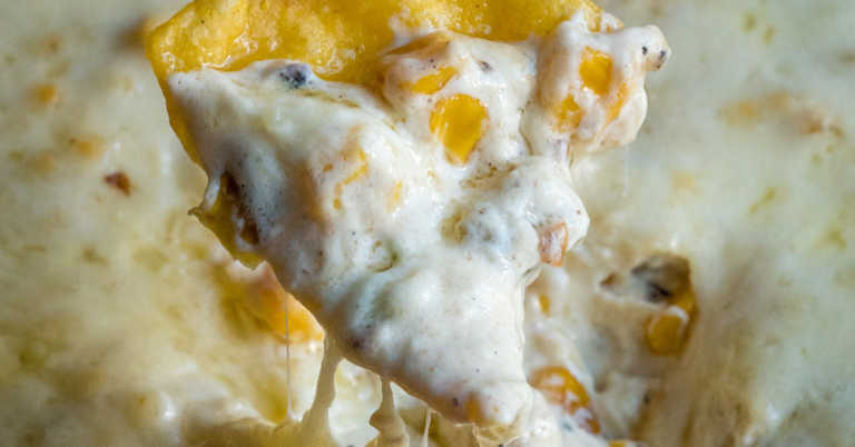 Cheesy Hot Corn Dip