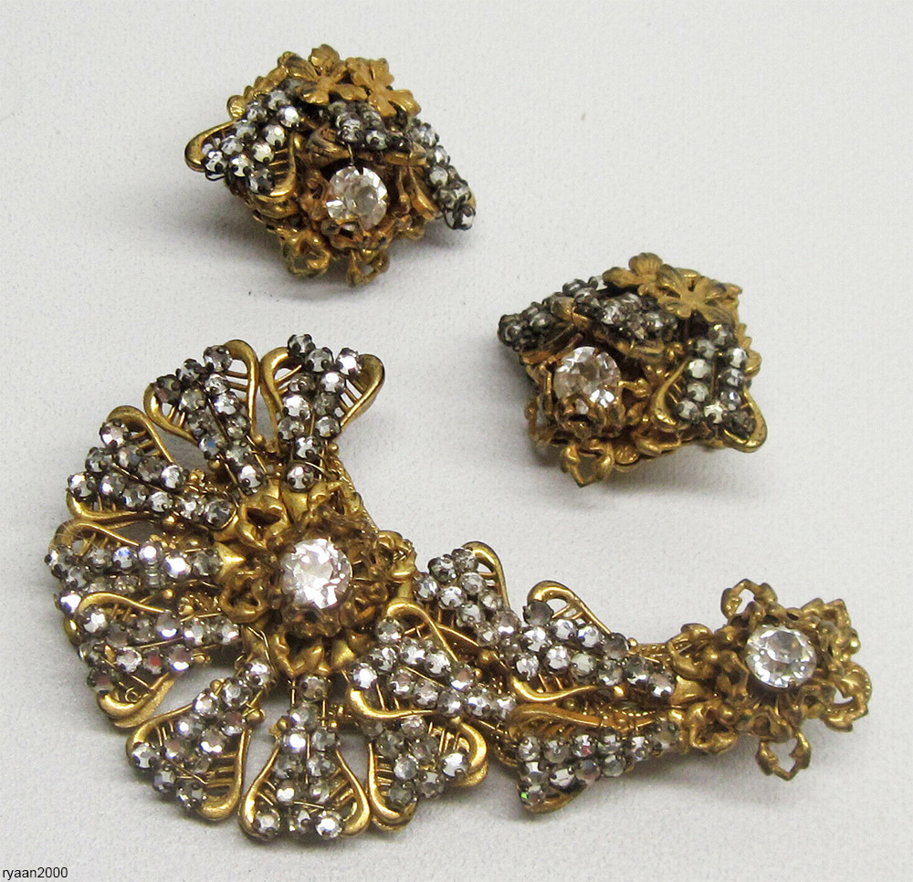 Dillards vintage costume jewelry - Kaleidoscope effect