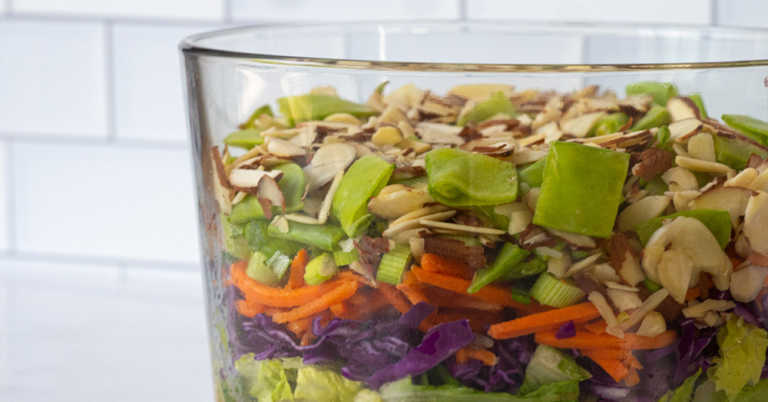 Layered Asian Salad