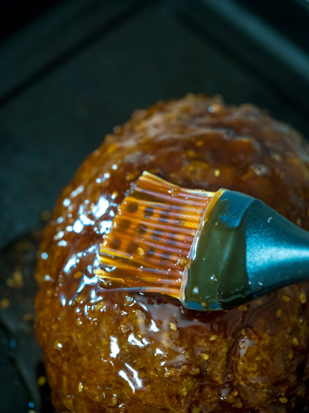 making Korean BBQ Meatloaf