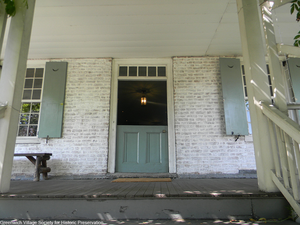 Dyckman Farmhouse front entrance Dutch door