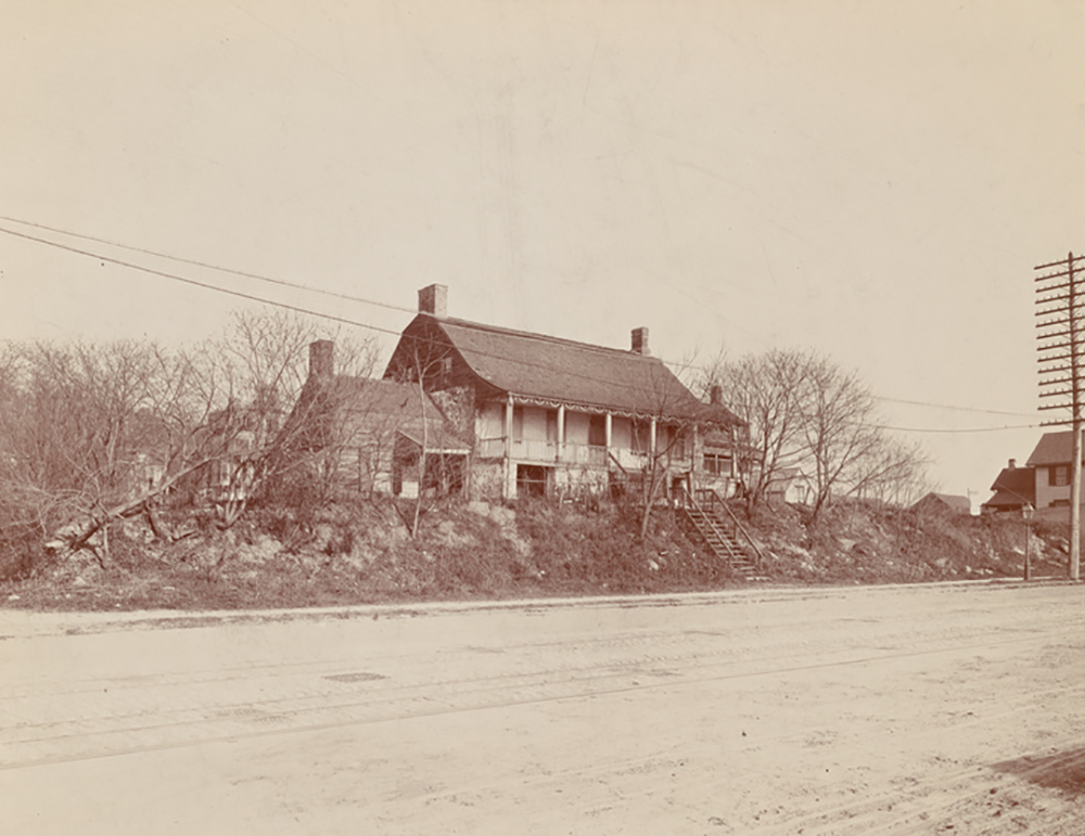 the Dyckman Farmhouse around 1895