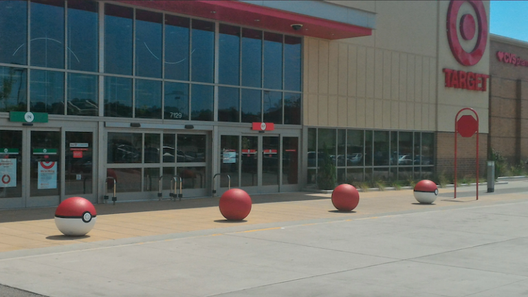 Why Target Puts Those Giant Red Spheres Outside Their Stores