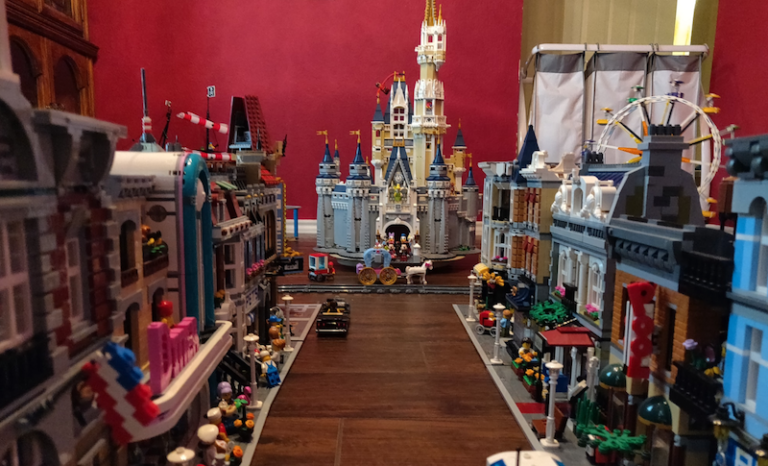 Man Builds A Detailed Lego Replica Of Disneyland