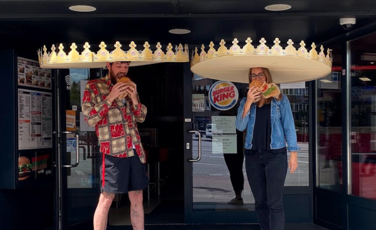 Burger King Is Giving Customers Oversized Crowns And Loaded Onion Burgers To Encourage Social Distancing