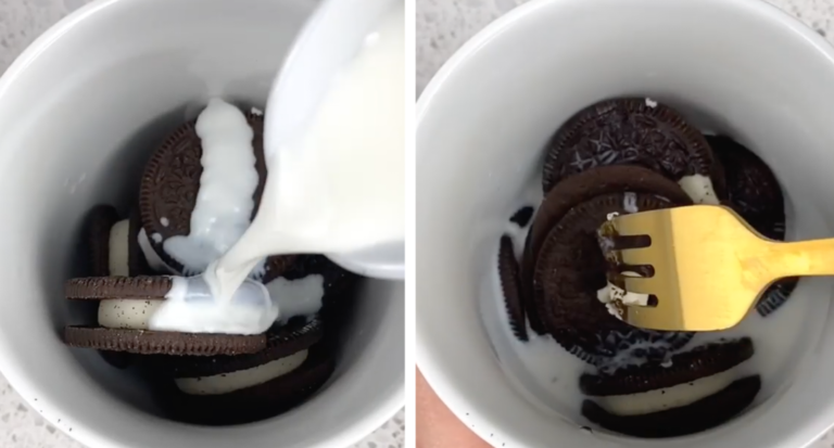People On TikTok Are Making Crushed Oreo Microwave Mug Cakes