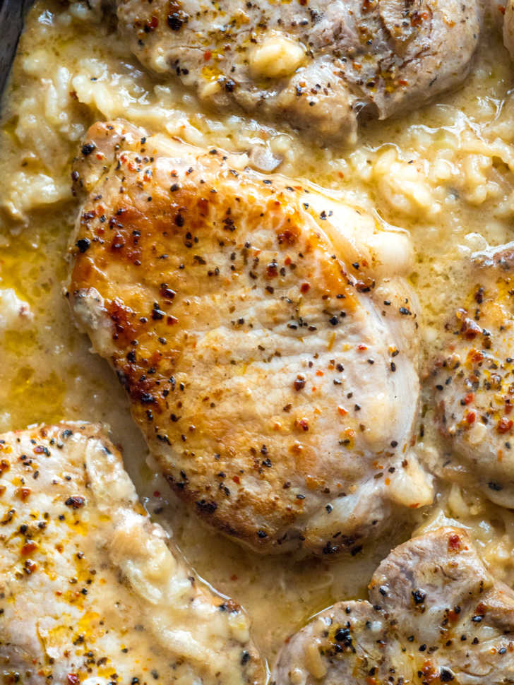 Oven baked pork chops with cream of mushroom outlet soup