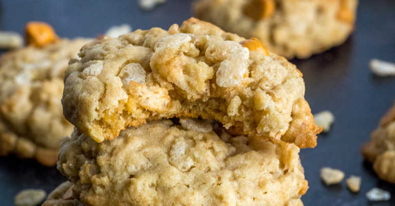 Ranger Cookies (Rice Crispy Cookies)