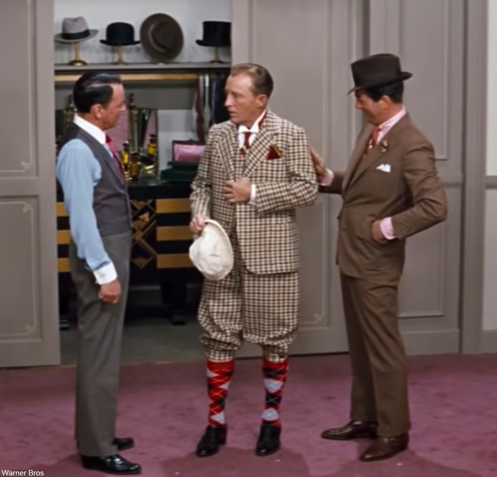 Dean Martin, Frank Sinatra, and Bing Crosby in Robin and the 7 Hoods