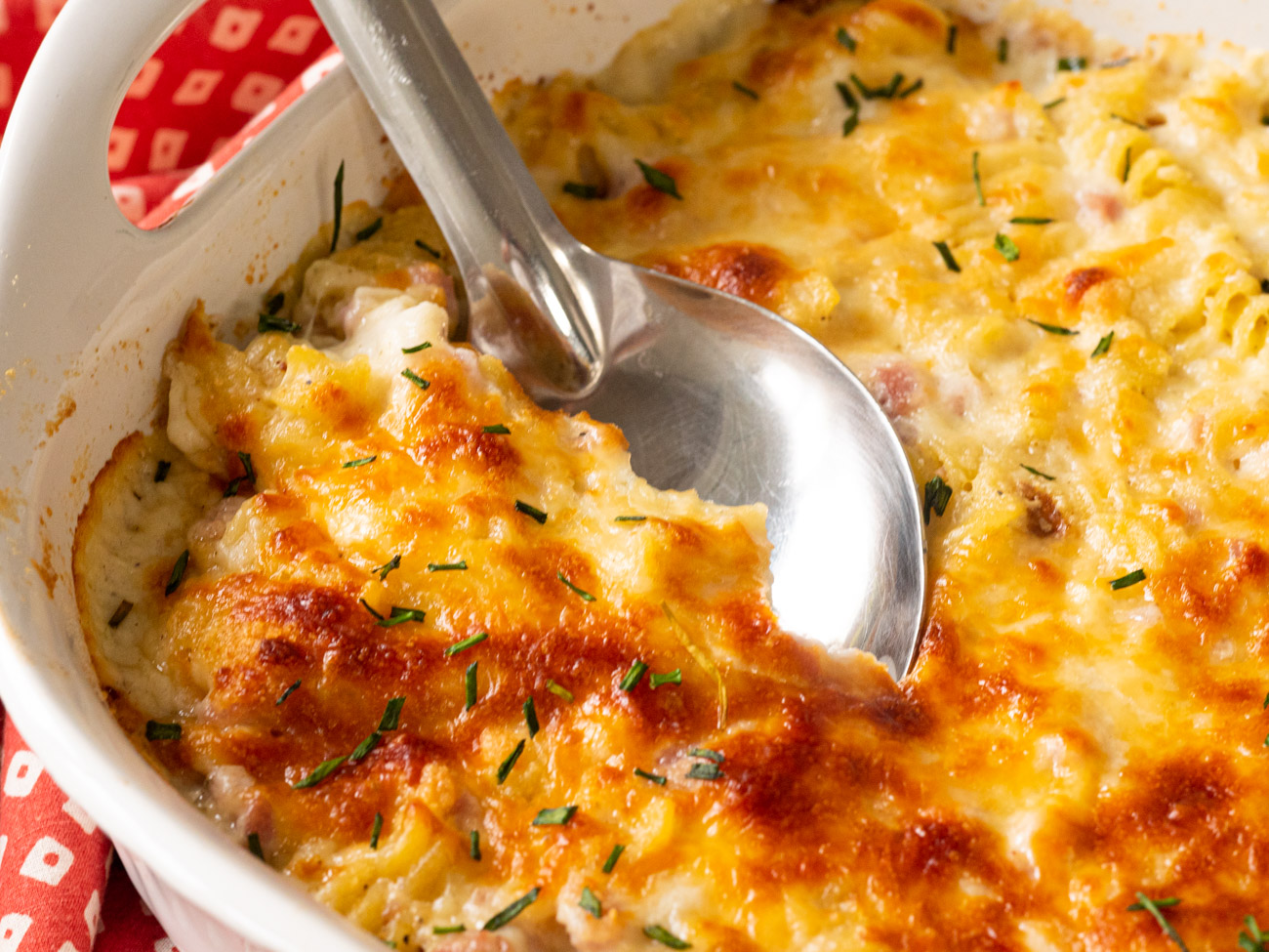 Ham and Cheese Pasta Bake | 12 Tomatoes