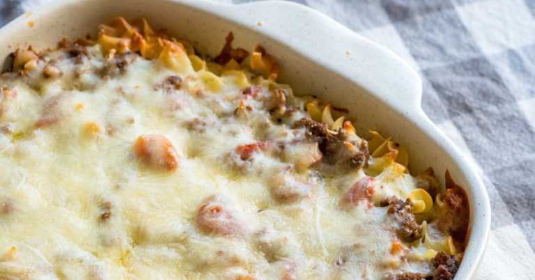 Mimi’s Beef Lasagna