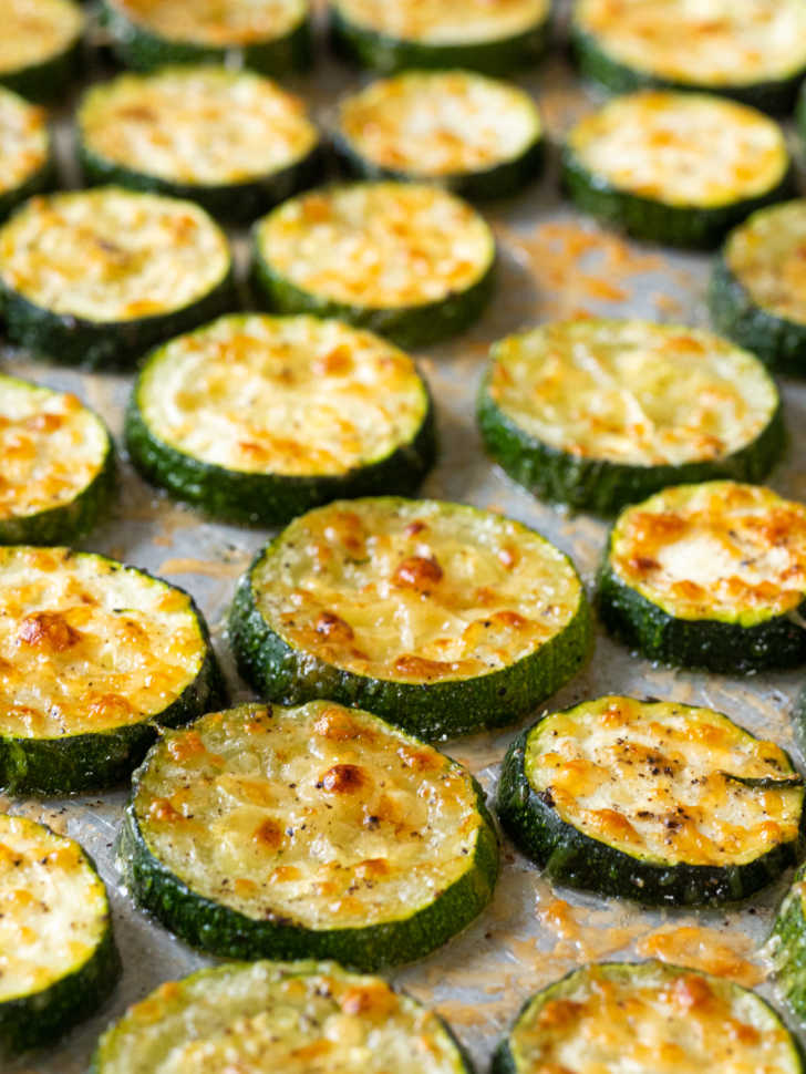 Oven Roasted Parmesan Zucchini 12 Tomatoes