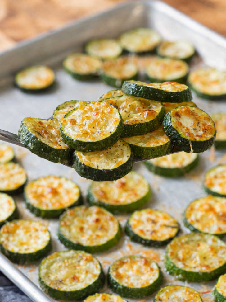 Oven Roasted Parmesan Zucchini 12 Tomatoes