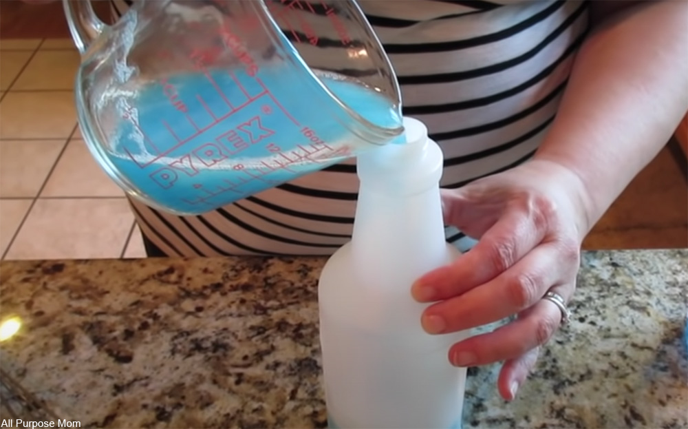 homemade glass shower door cleaner