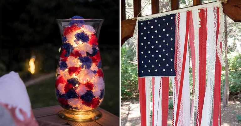 4 Easy & Beautiful DIYs for Fourth of July
